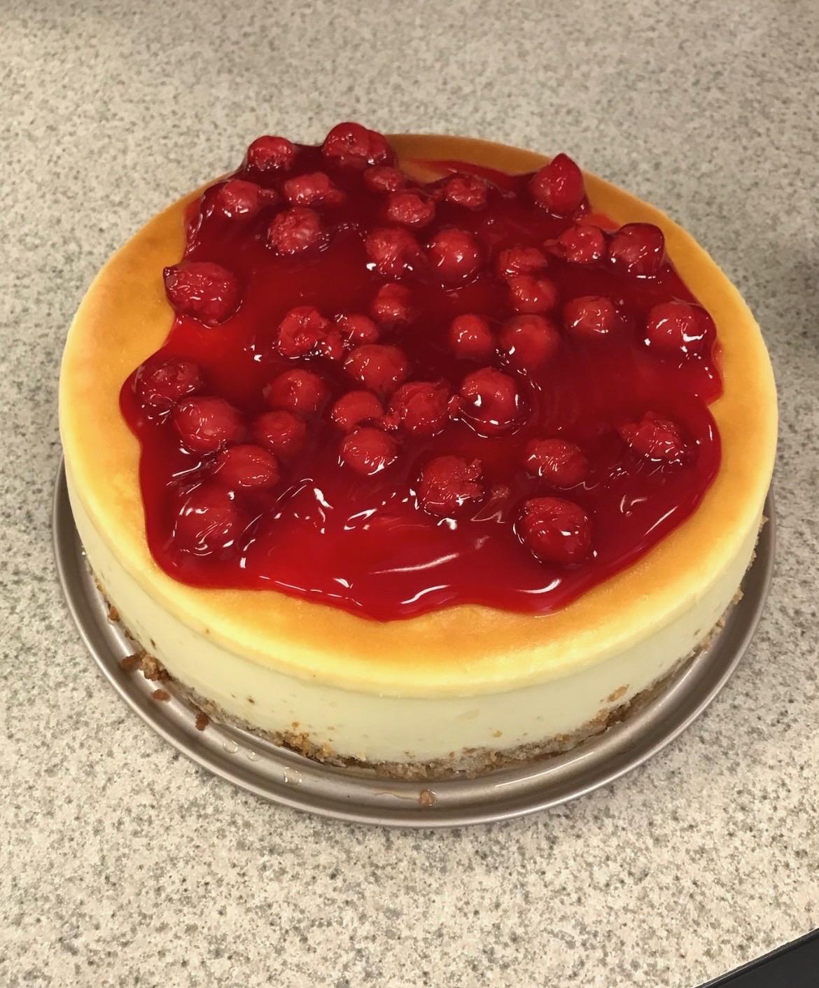 9” Cherry Cheesecake