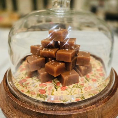 Bourbon Salted Caramels