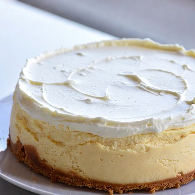 Classic New York cheesecake  Plain