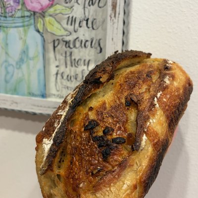 Roasted Garlic Parmesan Sourdough 