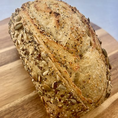 Everything Bagel Sourdough Loaf