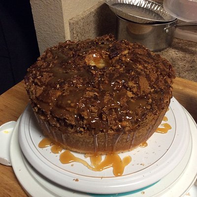 Pecan pie pound cake