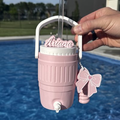 Girly Personalized Can Cooler