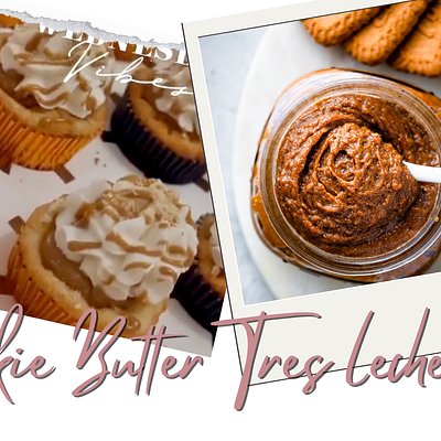 Cookie Butter tres leches Cupcakes (dozen) *Perishable 