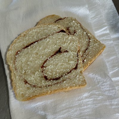 Organic Cinnamon Swirl Raisin Bread