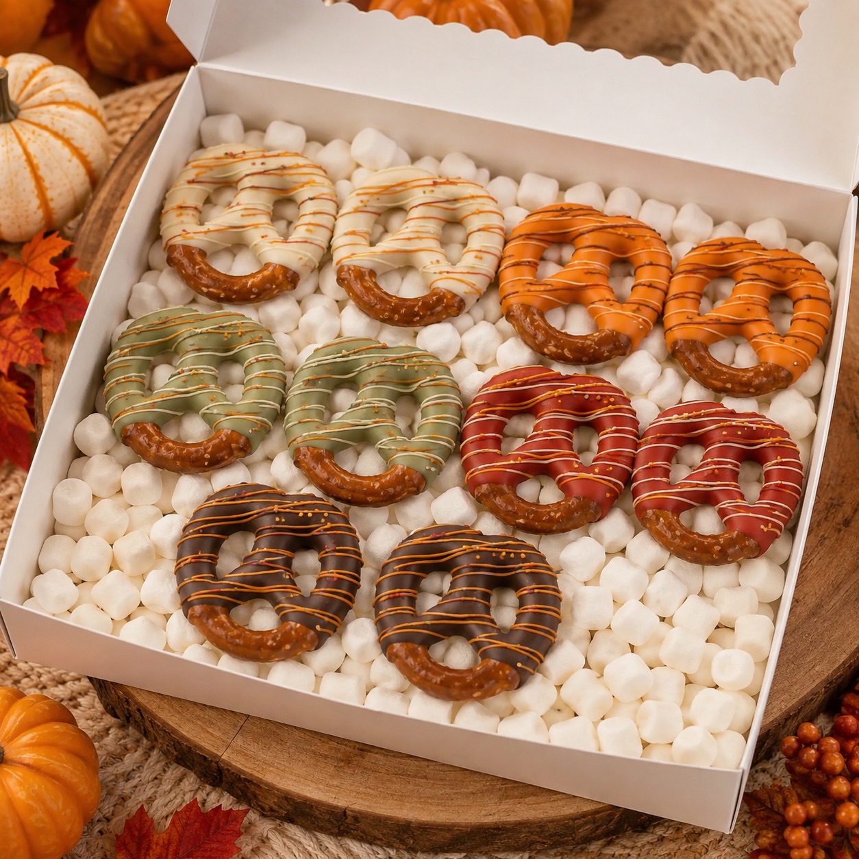 10 Pack Thanksgiving Pretzels 