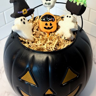 👻 Cake Pop boo Bucket 🎃