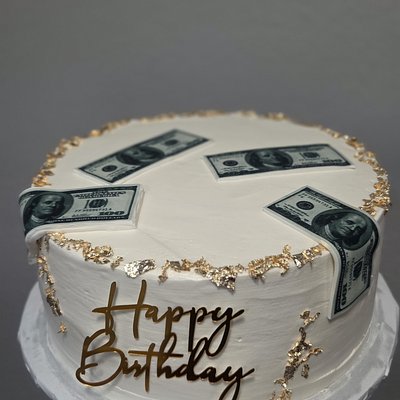 Money Birthday Cake 