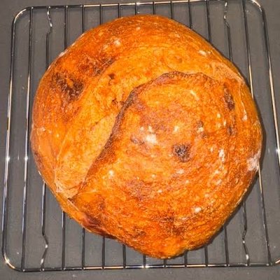 Round-Specialty Tomato Soup Sourdough Loaf
