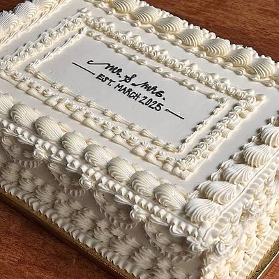 Full Sheet Cake (2 Layers)