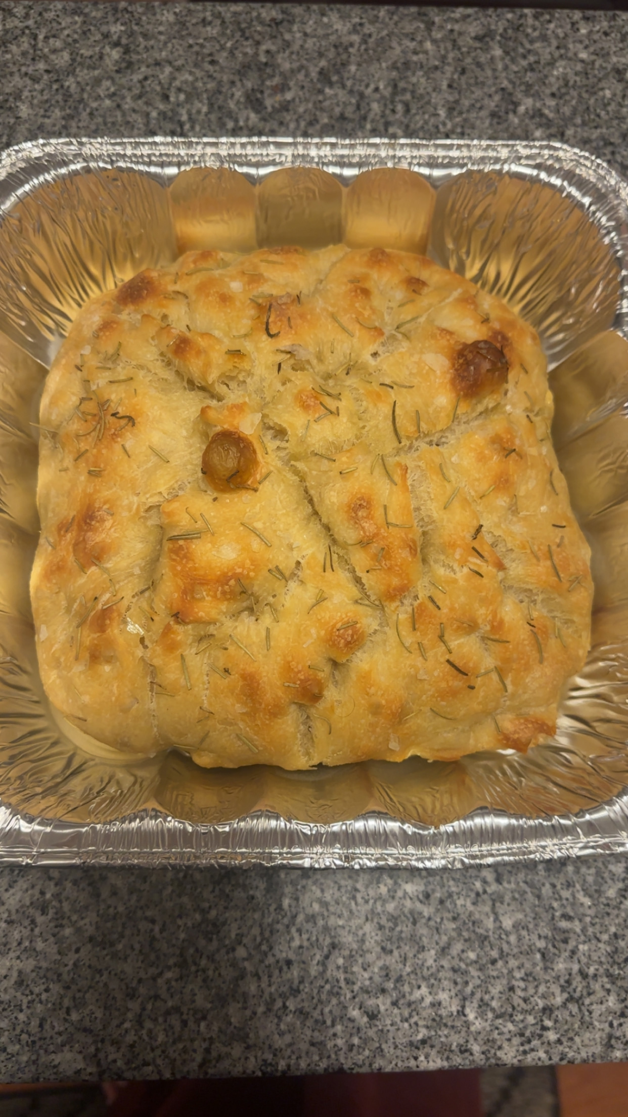 Sea Salt & Rosemary Focaccia 