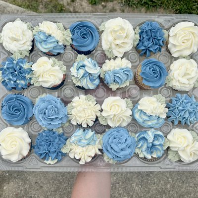 Floral Cupcakes