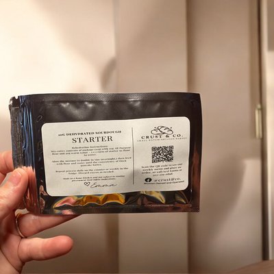 Dehydrated Sourdough Starter (10g, Included Instructions) 