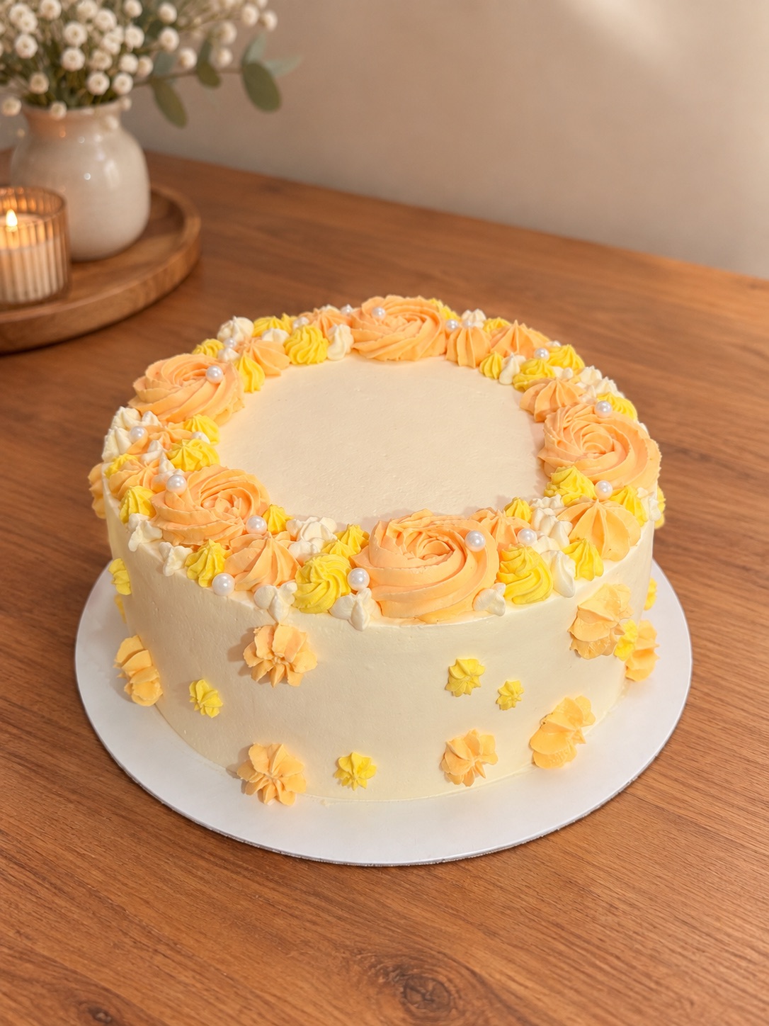 Passionfruit Sponge Cake