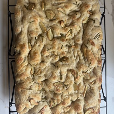 Rosemary Garlic Focaccia 