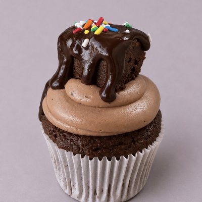 Cosmic Brownie Cupcakes, 1/2 Dozen