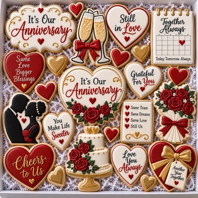 It’s Our Anniversary Cookie Set