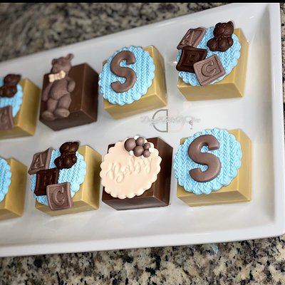 Dipped Rice Krispy treats 