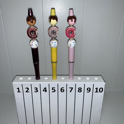 Donut Beaded Pens --- To Order Please Note The Number That Corresponds To The Pen(s) You Would Like To Purchase