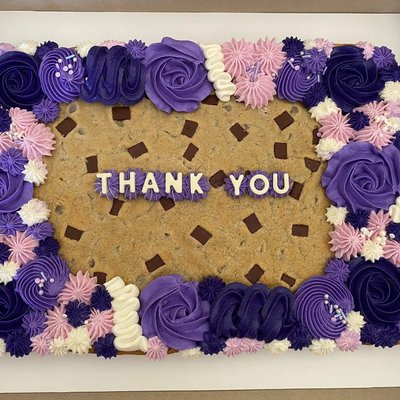 5” X 7” Single Layer Cookie Cake