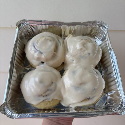 Sourdough Cinnamon Rolls (8x8 pan) 