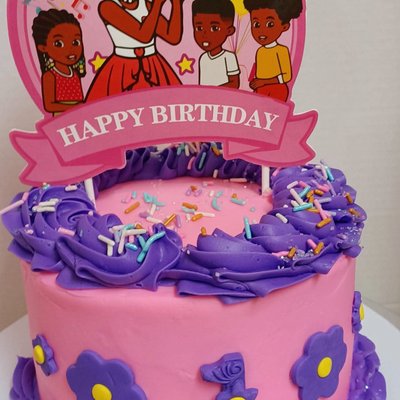 Custom Smash Cake   2 Layer 6 Inch  $55