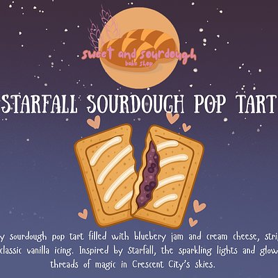 Starfall Sourdough Pop Tart 4ct
