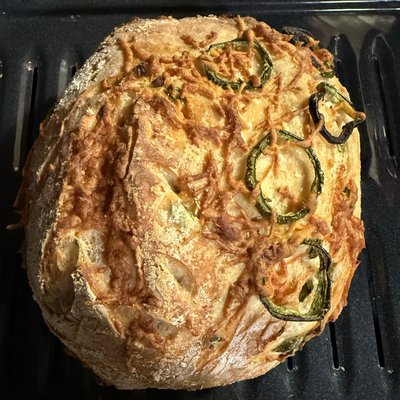 Jalapeño & Cheddar Sourdough Loaf