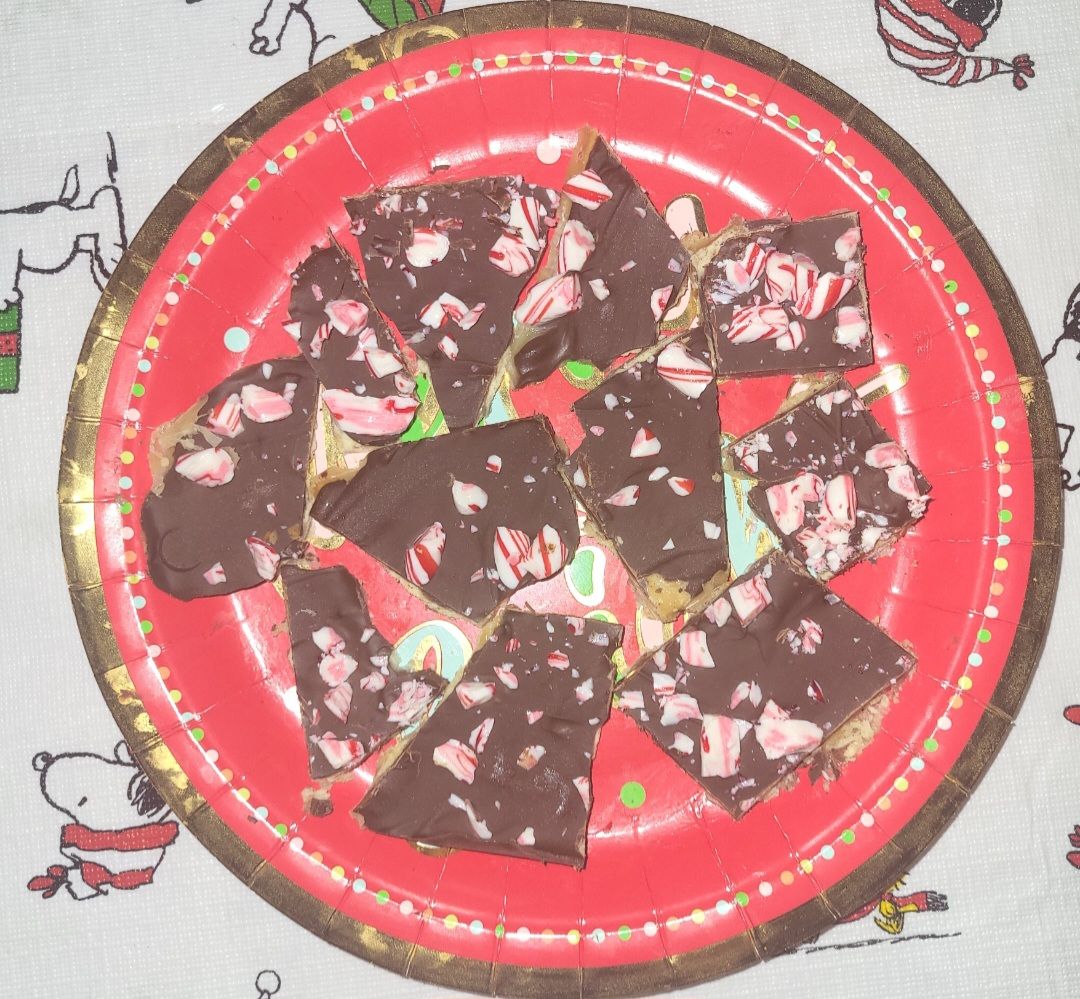 Christmas Crack Platter