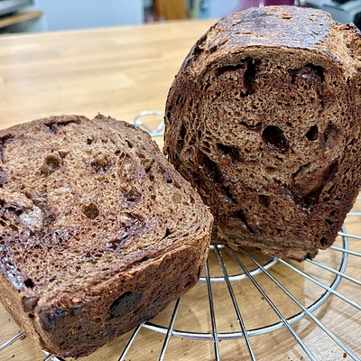 Coffee Chocolate Chip Sourdough Loaf
