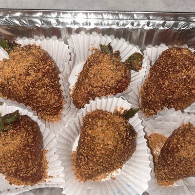 Chamoy Covered Strawberries 