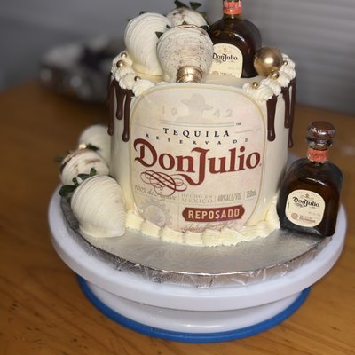 Single 6 inch Tier Cake