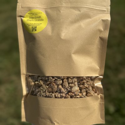 Sourdough Maple Granola 