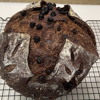 Double Chocolate Sourdough Loaf