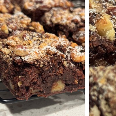 Sourdough Brownie - Pecan Walnut: 6-pack