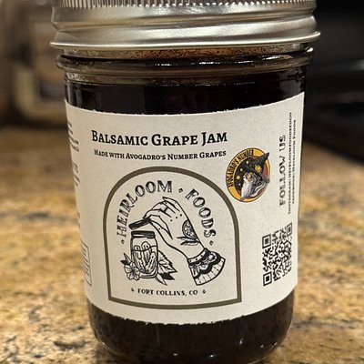 Balsamic Grape Jam | Heirloom Foods