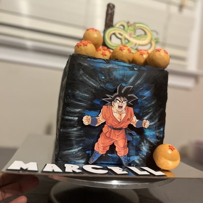 Square Cake (Double barrel) 