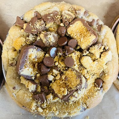 Crunchie Deep Dish Cookie