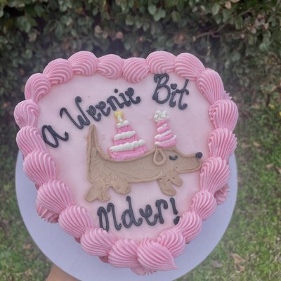 6inch Heart Cake