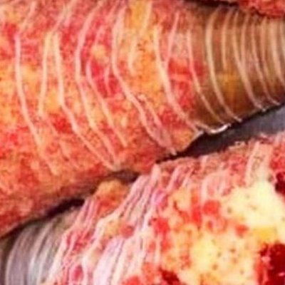 Strawberry Cheesecake Stuffed Waffle Cones