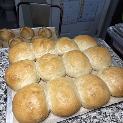 Sourdough Hamburger Buns - 4 Pack