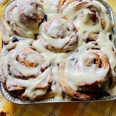 Blueberry Lemon Sweet Rolls 4ct
