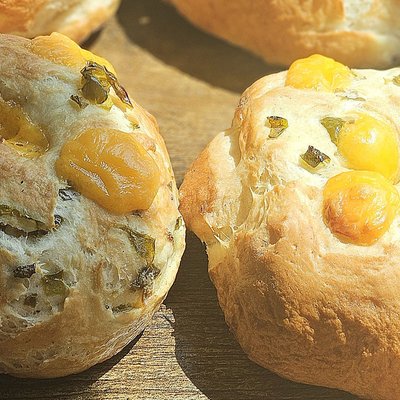Cheddar Jalapeño Bagels
