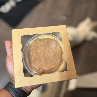 Sweet Potato With Tea Cake Crust 