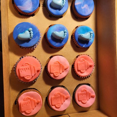 Baby shower customize Cupcakes 🧁