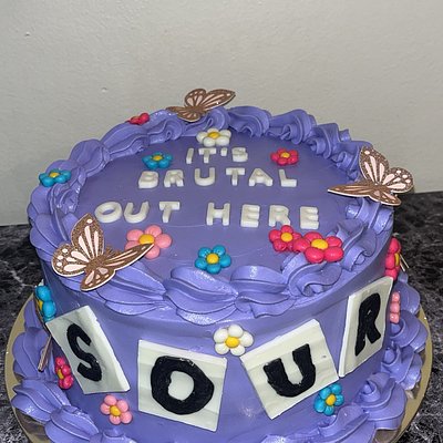10 Inch Round Cake/ Pastel De 10 Pulgadas De Redondo 