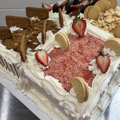 4 Flavor Sheet Cake 
