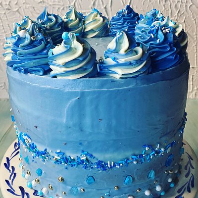 Custom Birthday Cake 8” 3 Layer