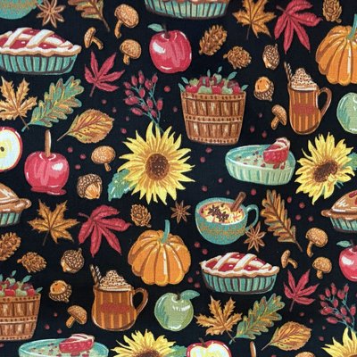 Scrunchie Bandana Thanksgiving Foodies