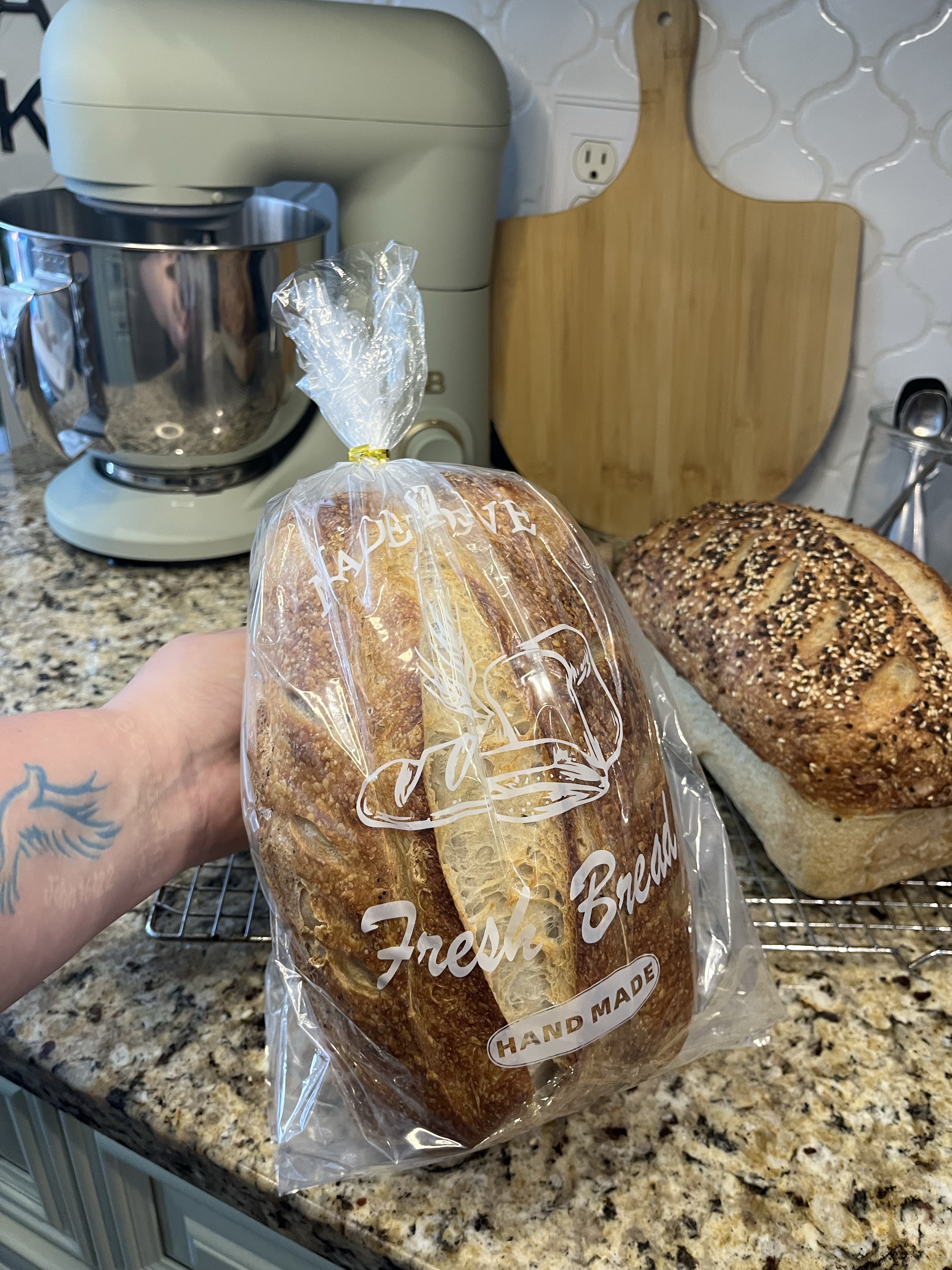 Everything Bagel Sourdough Loaf 